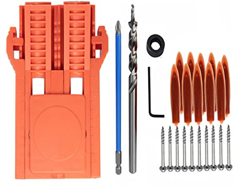 Agujero de carpintería en perforación localizador taco placa taladro 17 5 cm taco puncher localizador carpintería