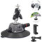 ZQZiQi 6 Suction Cup Camera Mount with Ball Head Magic Arm,Aluminum Car Camera Mount with 1/4 & 3/8 Mounting Holes for Cam/Action Cam/Phone,Suction Cup for Car Window/Glass