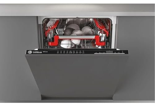 Hoover H-Dish 500 HDI6C3D0FB 16 Place WiFi & Bluetooth Fully Integrated Full Size Dishwasher - 9 Programs