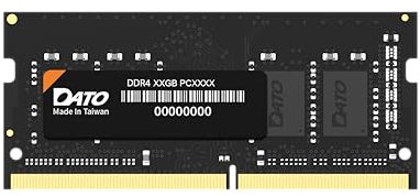 DATO 32Go DDR4 3200MHz PC4-25600 Non-ECC 1.2V CL22 260 Broches SODIMM Ordinateur Portable Module de mémoire Mise à Niveau