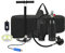 TRKKXV Mini Bouteille de plongée Plongée Ensemble Complet D'équipement De Pompe De Rechange d'urgence for Respirateur De Plongée sous-Marine Portable Bouteille de plongée Portable(Carbon Black)