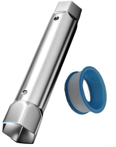 Clé à douille pour réparation rapide et sûre de robinet, résistante à la rouille et design (34-40 mm)