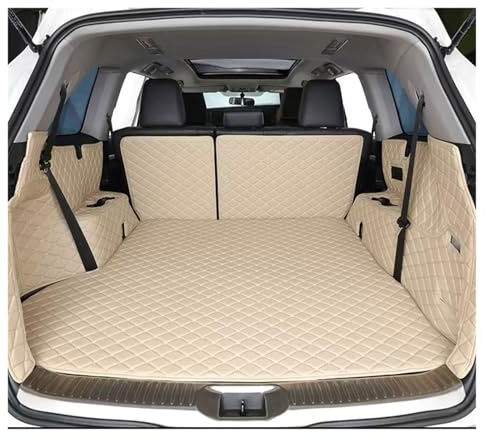 Kofferraumwanne Kofferraummatte Für G31 2017 2018 2019 2020 2021 2022 Leder-Auto-Innenausstattung Auto-Styling Rutschfeste Wasserdichte Kofferraummatten(Color 11)