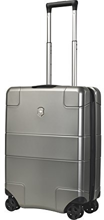 VICTORINOX Lexicon Hardside Global Carry-On, Handgepäckkoffer, Trolley, Hartschale, Damen/Herren, 20 x 40 x 55 cm, 34 l, Grau
