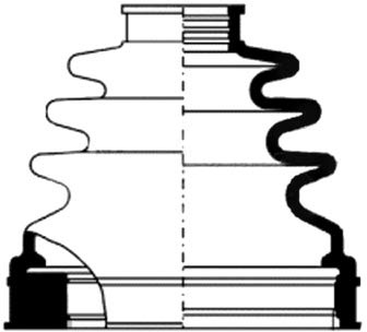 Borg & Beck BCB2904 Cv Joint Boot Kit To Fit Ford Focus II C-Max