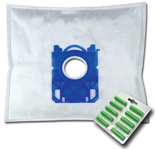 10 x Mr.Clean Staubsaugerbeutel + 10 Duftstäbe geeignet für AEG VX8 X Silence VX8-1-CB-P VX9 X Performence VX9-1-TM-P