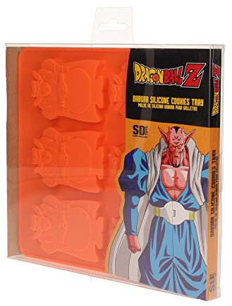 DRAGON BALL Four Dabura Silicone Baking Tray Official Merchandising Ronds - Moules pour gâteaux et biscuits, pâtisserie unisexe adulte, ne s'applique pas