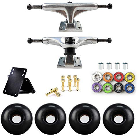 Borstu Skateboard Trucks Skateboard Räder Set Skateboard Achse Bridge Skate Board Halterung Skateboard Hardware PU-Stoßdämpfer