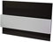 Moderne Delux Unterputz Kleinverteiler 8 12 und 24 Module Sicherungskasten Verteilerkasten für Wand Einbau 1-reihig und 2-reihig IP4x (12 Module schwarz Glas)