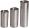 Chabrias Stainless Steel Copper Thimble, Spirit Measures (Silver, 125ml/175ml/250ml Set)