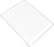 sparefixd Grille de four en métal chromé pour Hotpoint