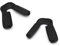 HKUCO Negro Almohadillas nasales de Silicona de Repuesto 2 Piezas para Oakley Jawbreakers
