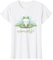 Lustig Namaste Yoga Frosch Buddha Lotussitz Blume T-Shirt