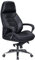 KADIMA DESIGN Chefsessel Miron aus Leder, Multiblockwippmechanik, bis 120 kg, in 3 Farben verfügbar Farbe: Schwarz
