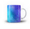 iCaseDesigner Personalised Watercolour Painting Name with Heart 11oz Ceramic Mug - 1. Underwater Vertical Name
