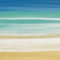 20 Servietten Übergang zum Meer | Strand | Sommer | Streifen | Tischdeko | Decoupage | Serviettentechnik 33x33cm