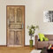 Autocollants de porte intérieure 80x200cm(31.49 inches * 78.74 inches)Portes en bois Autocollant mural porte autocollants 3D papier peint chambre salon porte décor 3D Mural Pvc auto-adhésif étanche dé