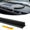 KEVWR Bande d'étanchéité universelle en caoutchouc pour pare-brise de voiture, 2 m, pour tableau de bord, isolation phonique, convient pour voitures, camions, bateaux, camping-cars