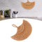 Rattan-Deko-Ventilator, Heim-Wanddekoration für Schlafzimmer, Wohnzimmer, Nordeuropa-Stil, Wandventilator, Bambus-Wanddekoration, Gewebte Wandbeh?nge, Heim-Akzent-Wandkunst(Originalfarbe)