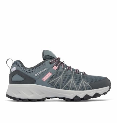 Columbia Peakfreak 2 Outdry, Zapatillas Mujer, Graphite Salmon Rose 2024, 39.5 EU