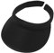 Visiere Casquette Femme Chapeaux De Paille Visières De Soleil Anti-UV Soleil Visiere Casquette Cadeau Pour Femmes (Noir,Taille unique)