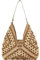 YingStar Bolso Bandolera Mujer Grande Bolso Rafia Verano Bolso Paja Mujer Bolsa Playa Verano Bolso Tote Bag Bolsos Tejidos Crochet Bolso de Mano Bohemio Bolso Hombro Para Viaje Fiesta Vacaciones