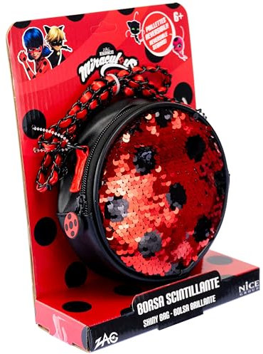 Nice Group - Lady Bug Miraculous Sequins Bag, 52021