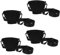 Cabilock 4juegos Soporte De Copas De Con Lanyard Ajustable De Copas De Aislantes Picnics