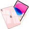ProCase Custodia Trasparente per iPad A16 11 Generazione 11 Pollici 2025 Rilascio iPad 10 Generazione 10,9 Pollici 2022 Rilascio, Copertura Posteriore Trasparente Sottile Leggera -Rosa Trasparente