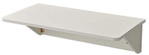 bingomiynhg Klappbarer Wandtisch für kleine Räume. Klappbarer Wandtisch für Arbeitszimmer, Schlafzimmer, Badezimmer oder Balkon. Maximale Belastung: 10 kg +