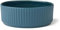 DOG Copenhagen Kronborg Ceramic Dog Bowl - Nordic Design Stoneware - For Dog Food or Water, L, Petrol Blue