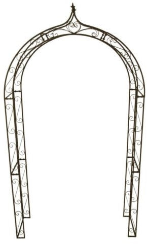 GROSSER Metall ROSENBOGEN GARTENDEKO Metall Cottage ANTIK Shabby Stil SPALIER NEU WO-1852