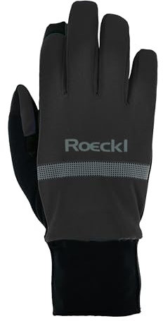 Roeckl Sports Outdoor Handschuh KAMENO, Windproof Unisex Fingerhandschuh, Schwarz 8