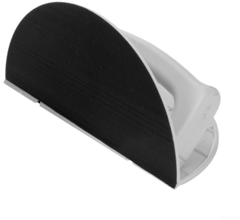 Lecreatekit Drywall Corner Sander, PC Material Lightweight Handheld Half Round Drywall Corner Sander For Wall Cleaning Polishing Tasks(180 mesh)