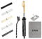 Saldatrice per plastica Kit saldatore per riparazione paraurti auto da 50 W/150 W, strumenti per stiratura in pelle per uso domestico, saldatrice per plastica con PP PE PVC ABS Kit Riparazione Paraurt