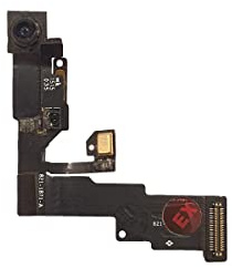Smartex® Komplett Frontkamera Ersatz kompatibel mit iPhone 6 - Vordere Kamera mit Sensor und Flex Kable