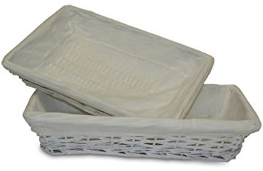 Vassoio Vimini tessuto bianco 44_cm