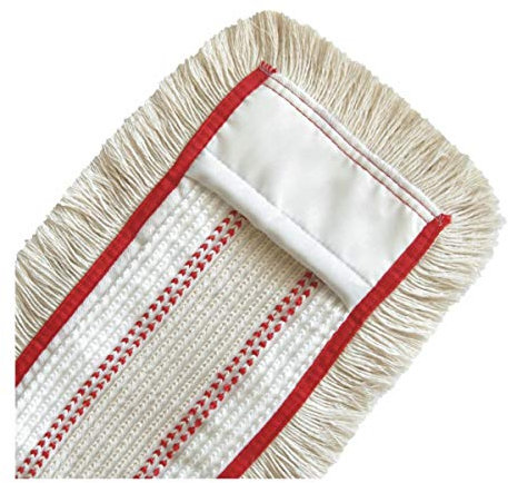 Wischmopp für Krankenhäuser und Hospitale, Profi-Moppbezüge, Moppbezüge für Mopphalter, Schlingenmopp, Bodenwischer, 40/50 cm, Farbe:rot, Größe:40 cm