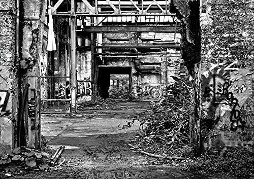 hansepuzzle 65193 - Lost Places Puzzle 130 Teile - Industrie Motiv mit hochwertiger Aufbewahrung: Kartonbox und wiederverschließbarem Beutel - Format 28,7 × 20 cm