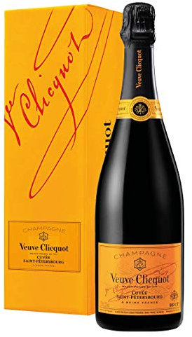 Champagne Brut AOC Cuvée Saint-Pétersbourg Veuve Clicquot 0,75 ℓ, Astucciato