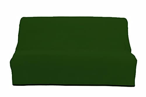 Soleil d'ocre, Panama Housse Clic-Clac en Coton Vert 190x204 cm