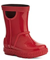 UGG Stivali da pioggia K DRIZLITA da ragazza, Rosso Samba, 10 Toddler