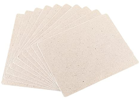 BOJACK Universal Mica Sheet Microwave Oven Parts Waveguide Cover 150×120mm (Pack of 10 Pcs)