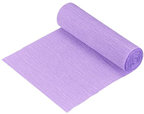 sourcing map 3 Rollen Papierblumen Streamer Ersatz Werkzeug Helles Lila