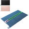 Netrox - Abtropfmatte Silikon klein 30x18 - lebensmittelecht, leicht zu reinigen, rutschfest & hitzebeständig bis 230C° - Geschirr abtropfen Spüle Unterlage, dish drying mat Küche blau