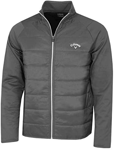 Callaway Golf Mens Long Sleeve Mixed Media Jacket - Quiet Shade - XXXL