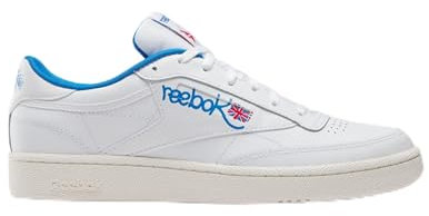 Reebok Unisex Club C 85 Sneaker,Ftwwht Chalk Kinblu,44 EU