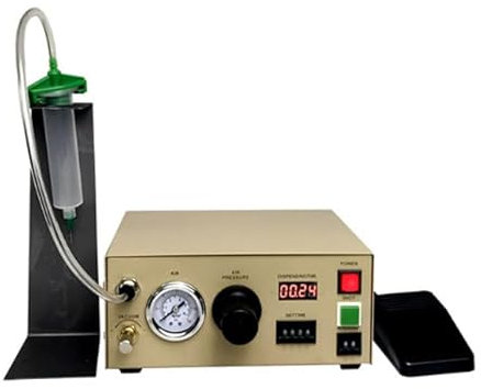 HUIZHITENGDA 220 V 916 Peristaltischer Kleberspender Handbuch Kleberspender Leim Controller -Werkzeug Für Die Schmuckindustrie