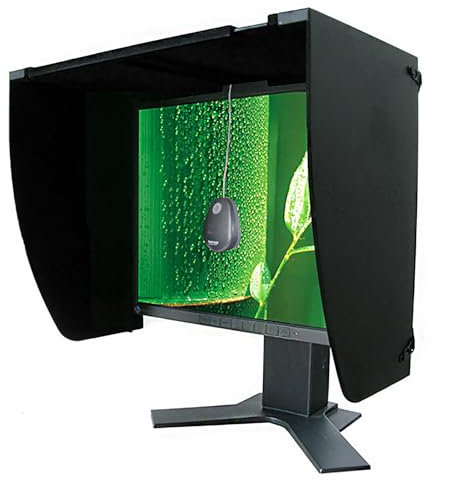 MObyat Paraluce Monitor, Paraluce Computer Pieghevole 17~28 Pollici, Regolazione delle Dimensioni: 41-69 Cm/Larghezza Regolabile/Design Surround su 3 Lati/ridurre Luminosità dello Schermo