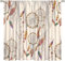 2-Teiliges Set Digital Bedruckte Verdunkelungsvorhänge Bunter Traumfänger 150X166 cm (B + H) Für Schlafzimmer, Wohnzimmer, Esszimmer, Kinder, Jugendzimmer, Fenster Vorhänge-504891061